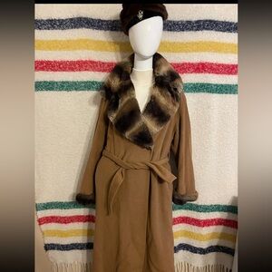 Vintage Angora Blend Coat